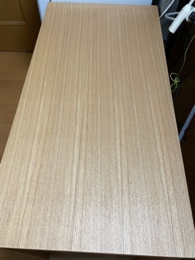 （取引中）【美品】パソコンデスク 勉強机　天然木タモ材