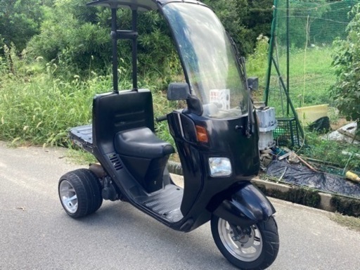 ジャイロキャノピー　ミニカー　ワイドタイヤ　アルミホイール前後