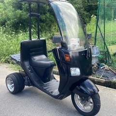 ジャイロキャノピー　ミニカー　ワイドタイヤ　アルミホイール前後