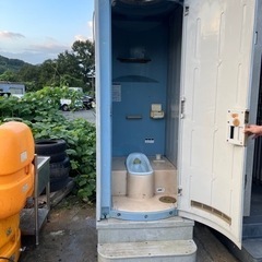 仮設トイレ　中古