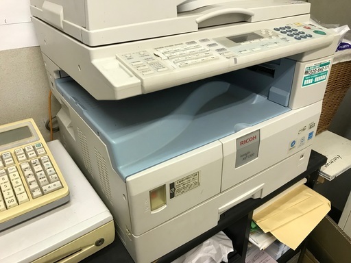 また再値下げ!!またまた追加品あり!!リコープリンター\u0026リコー複合機!事務用品10月末の受け渡しですが格安販売致します!FAX、コピー、スキャン、プリンター!!