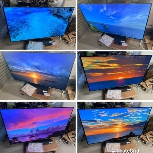 超お薦め品‼️ほぼ新品‼️ 5年保証付き‼️Android搭載 シャープ有機EL 48V4Kチューナー内蔵 液晶テレビ 2021年　4