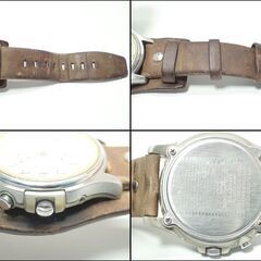 AA883 シチズン Q&Q HR15 ティンバーランド レザーバンドの画像