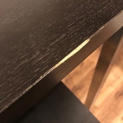 IKEA カウンターテーブル+椅子2脚の画像