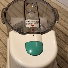 中古　健康専科 クッキングチョッパー KC-4604W の画像
