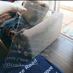 液晶テレビ保護パネル、多分３７型用。新型コロナウイルス対策、猫、子供のいたずら防止にも。テレビ画面カバーの画像