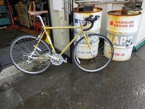 整備済み！クロモリ　ロードバイク　ライトウェイ シェファード540サイズ