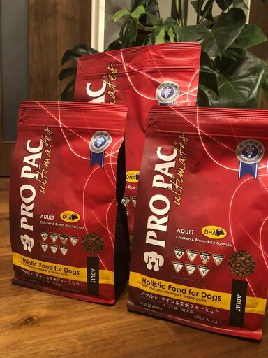 【成犬用】PROPAC アダルト チキン＆玄米 4.6kg ホリスティックドッグフード (プロパック アルテイメット) 【獣医師推奨】