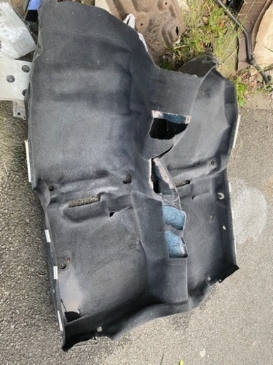 R34クーペ アンダーマット 室内マット 車検