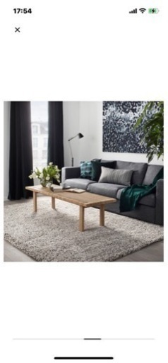 IKEA ラグ  ヴィンドゥム パイル長