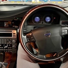 ※値下 コミコミ ボルボ S80 アダプティブクルーズコントロール　プリクラッシュブレーキシステム　両席パワーシート　両席シートヒーター車検7年5月31日迄 3.2 セダン ブラック 黒 美車 ※交換可の画像