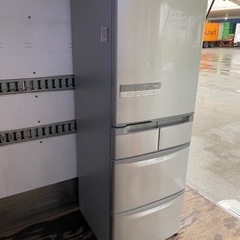 配送可能　日立 HITACHI R-S42AM-SH [冷蔵庫（415L・右開き） ハイブライトステンレス ビッグ＆スリム60]
