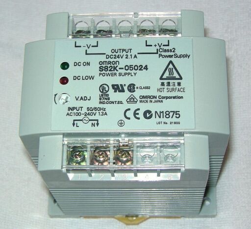 OMRON S82K-05024A  24V電源