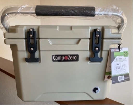 新品・キャンプゼロ 20L ロトモールドクーラーボックス Camp-Zero 20L Rotomold Cooler