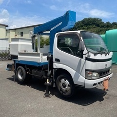 車検付き！R4年11月！H16年日野デュトロ高所作業車！アイチス...