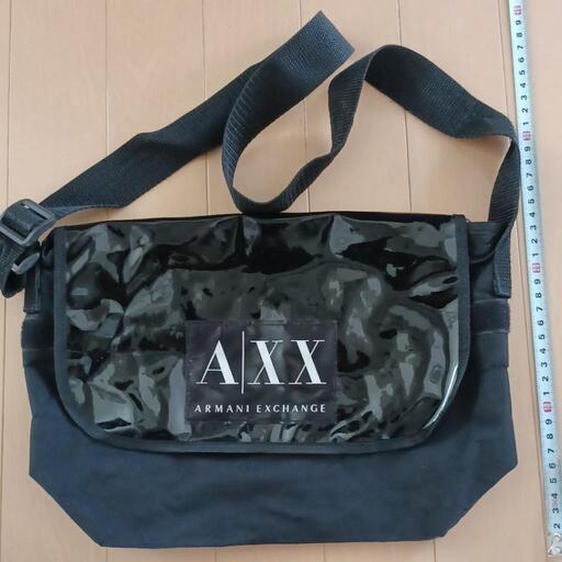 ARMANI アルマーニ　エクスチェンジ　armani ショルダーバッグ　ブラック　黒　バッグ