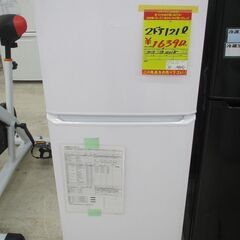 ID:G60025387 ハイアール　２ドア冷凍冷蔵庫１２１L