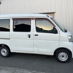 ピクシスバン　ハイゼットカーゴ　走行60000km台！ナビ、TV付き！の画像