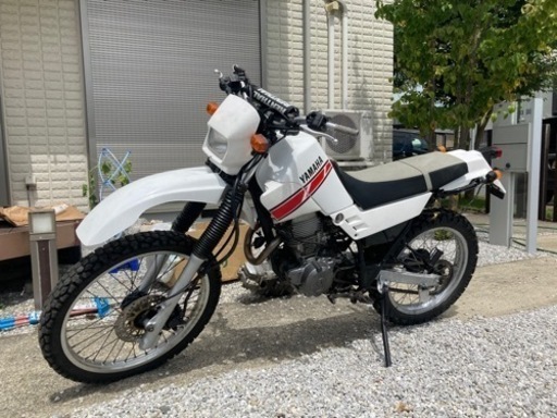 セロー225 1kh フレーム　カウル塗装