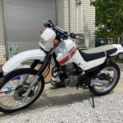 セロー225 1kh フレーム　カウル塗装