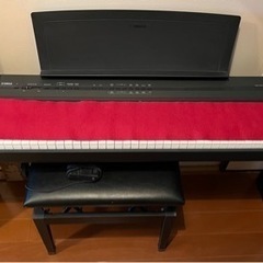 YAMAHA電子ピアノ　P-105の画像