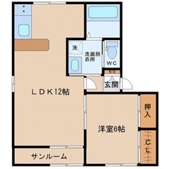 藤木地区1LDK★大家直接★仲介料0礼金0紹介料0★設備・収納充実