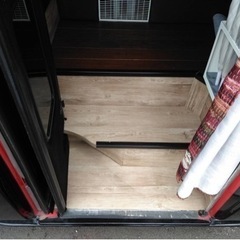 シリビアンバス　お泊まりできる改造をしました。の画像