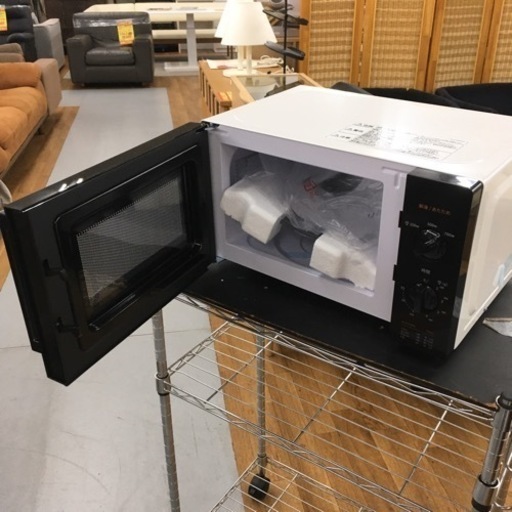 S128 COMFEE' 電子レンジ 17L 西日本 60Hz ターンテーブル 単機能 メカ式 簡単操作 ひとり暮らしOM コンパクト
