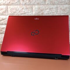 富士通 - 76 富士通 Pentium B960 WEBカメラ ノートパソコン 赤 76 富士通 Pentium B960 WEBカメラ ノートパソコン 赤