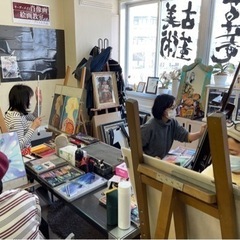 パステル画一日体験の画像