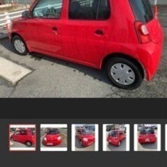 ダイハツエッセ 赤 年式 ：2009(H21)年