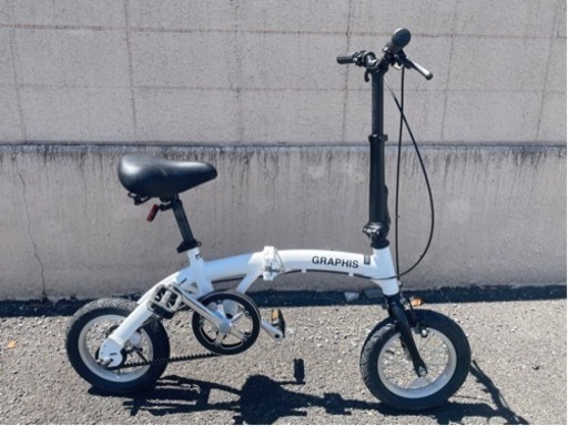 GM444【近隣配達可能♪】折りたたみ自転車 GRAPHIS 大人用 子供用 12インチ　ミニベロ　リサイクルショップ　ケイラック朝霞田島店　ケイラック　埼玉県　朝霞市　田島　和光市　志木市　新座市　富士見市　ふじみ野市　三芳町　戸田市　蕨市　さいたま市(岩槻以外)　川越市　所沢市　上尾市　東京都　板橋区　練馬区　清瀬市