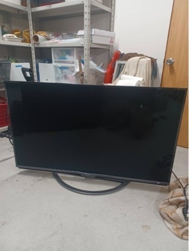 相場の半額‼️超美品早い者勝ち4K液晶テレビスタンド付き