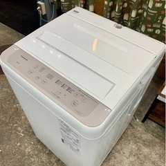 札幌市内配送無料 美品 21年製 Panasonic パナソニック 6kg 全自動洗濯機 NA-F60B14