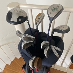 ゴルフクラブセット、ゴルフバッグ　中古の画像