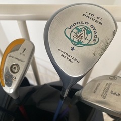 ゴルフクラブセット、ゴルフバッグ　中古の画像