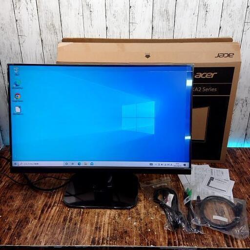 Acer デスクトップとデスプレイ 動作確認済】超美品 ACER KA272 液晶ディスプレイ 27インチ