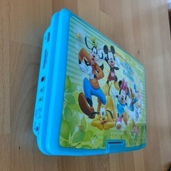 ディズニーDVDプレイヤーほぼ新品の画像