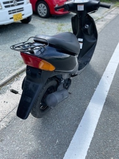 激安SUZUKIレッツ2  黒2サイクル　新品バッテリー始動動画あります
