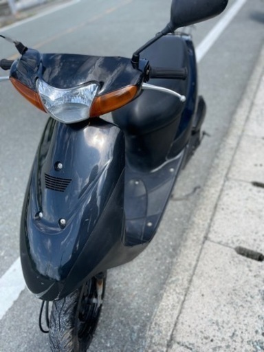激安SUZUKIレッツ2  黒2サイクル　新品バッテリー始動動画あります