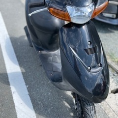 激安SUZUKIレッツ2  黒2サイクル　新品バッテリー始動動画ありますの画像