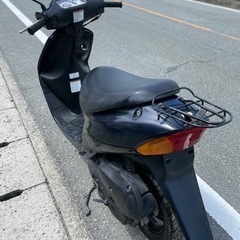 激安SUZUKIレッツ2  黒2サイクル　新品バッテリー始動動画ありますの画像