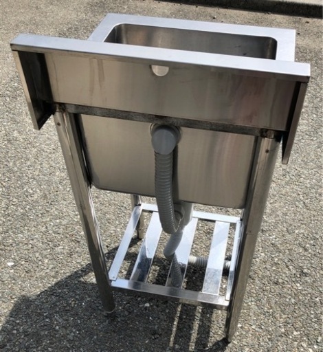 ⭐︎中古品　1槽シンク　450×450×820mm  厨房用品⭐︎