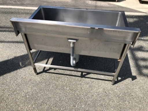 ⭐︎中古品　1槽シンク　1200×750×790mm  厨房用品⭐︎