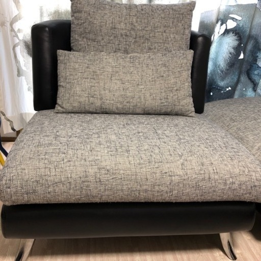 売れきれ！！【取りにきて下さる方でお願いします】Armonia のbella curvaソファ2.3人用、1人用、カウチソファ