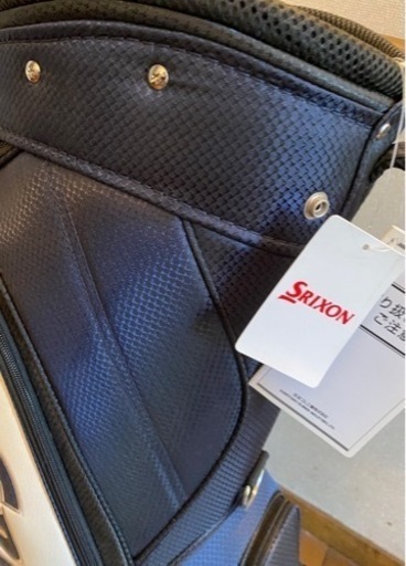 未使用 【新品】 SRIXON スリクソン GGC-S140G 9型  ネイビー/ホワイト  3.0kg   キャディバッグ　ゴルフバッグ
