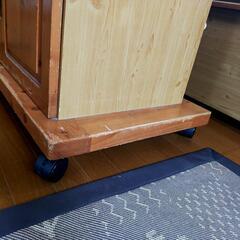 【収納型ダイニングテーブルセット】の画像