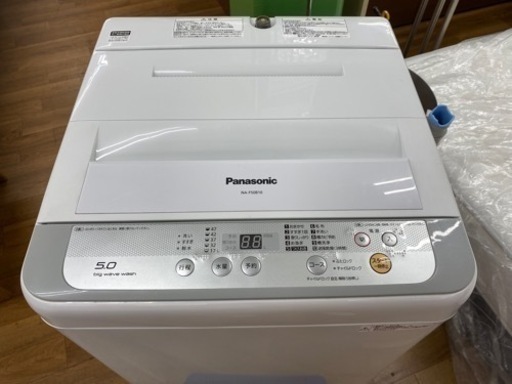 I390 ★ Panasonic 洗濯機 （5.0㎏）★ 2017年製 ⭐動作確認済⭐クリーニング済