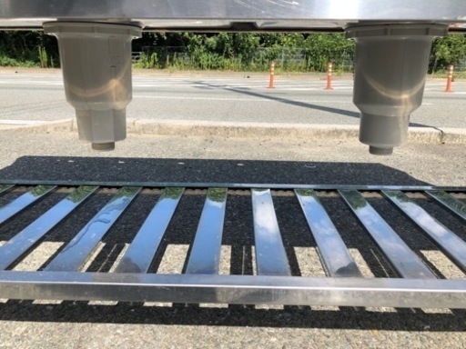 ⭐︎中古品　ダクト付き2槽シンク　1800×600×800mm  厨房用品⭐︎
