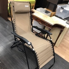 Coleman  インフィニティチェア  ベージュ  【トレファク上福岡】の画像
